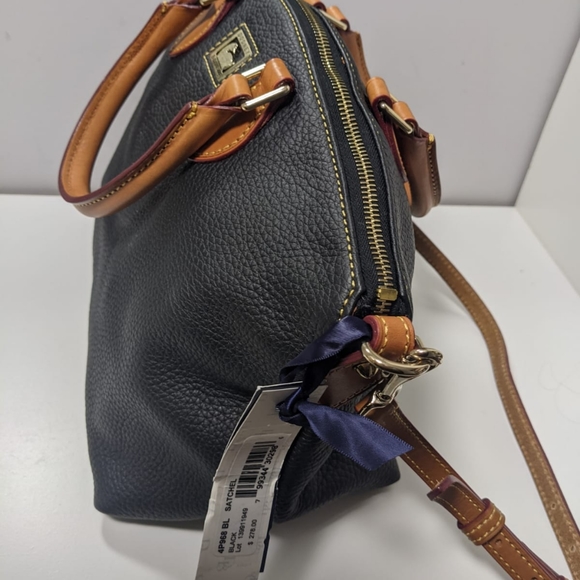 Dooney & Bourke Black Satchel - Picture 3 of 8